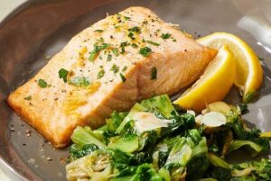 Grilled Lemon Butter Salmon Recipe
